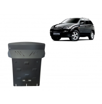 Cubre carter de Acero para SsangYong Kyron Año: 2005 - 2014 Grosor: "2,5"mm 2.0 Xdi; 2.7Xdi; 3.2; 2.3