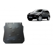 Protector de Acero para caja de cambios del SsangYong Kyron Año: 2005 - 2014 Grosor: "2,5"mm 2.0 Xdi; 2.7Xdi; 3.2; 2.3