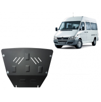 Cubre carter de Acero para Mercedes Sprinter Año: 1995 - 2006 Grosor: &quot;2,5&quot;mm Todas las motorizaciones
