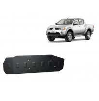 Cubre carter de Acero para el depósito de combustible del Mitsubishi L 200 Año: 2005 - 2015 Grosor: &quot;2,5&quot;mm Todas las motorizaci