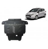 Cubre carter de Acero para Ford B-Max Año: 2012 - 2017 Grosor: &quot;2&quot;mm Todas las motorizaciones
