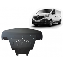Cubre carter de Acero para Renault Trafic 3 Año: 2014 - 2021 Grosor: &quot;2&quot;mm Todas las motorizaciones