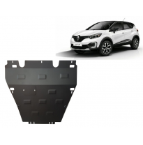 Cubre carter de Acero para Renault Captur Año: 2013 - 2019 Grosor: &quot;2&quot;mm Todas las motorizaciones