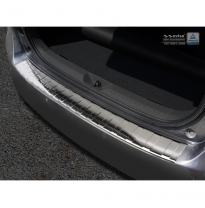 Protector Paragolpes Trasero Acero Inox Toyota Prius+ Wagon 2012-2015 &#039;Ribs&#039;