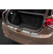 Protector Paragolpes Trasero Acero Inox Hyundai I20 Ii 5 Puertas 2015- &#039;Ribs&#039;