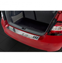 Protector Paragolpes Acero Inox Skoda Fabia Iii 5-Puertas 2014- &#039;Ribs&#039;