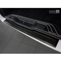 Protector Paragolpes Acero Inox &#039;Deluxe&#039; Mercedes Vito W447 2014- Negro/Negro Carbon