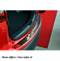 Negro Protector de paragolpes acero inox BMW X1 E84 2012-2015 &#039;Ribs&#039;