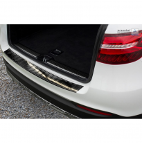 Protector de paragolpes acero negro Mercedes GLC 5-puertas 2015- &#039;RIbs&#039;