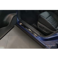 Protectores de umbral de puerta de acero inoxidable negros adecuados para Nissan X-Trail IV 2021- - 'Performance Special Edition