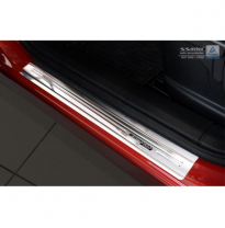 Protector talonera de puerta acero inox Nissan Qashqai I 2007-2013 - 'Special Edition' - 4-piezas