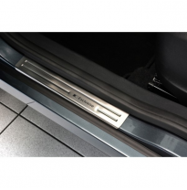 Protector talonera de puerta acero inox Skoda Yeti 2013- - &#039;Exclusive&#039; - 4-piezas