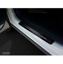 Protector Negro Talonera De Puerta Acero Inox Skoda Kodiaq 2017- &#039;Special Edition&#039; - 4-Piezas