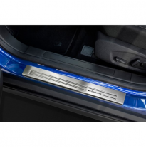 Protector Talonera De Puerta Acero Inox Ford Mondeo V Wagon 2014- - &#039;Exclusive&#039; - 4-Piezas