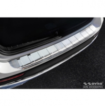 Protector de parachoques trasero de acero inoxidable valido para Mercedes GLB (X247) 2019- &#039;Ribs&#039;