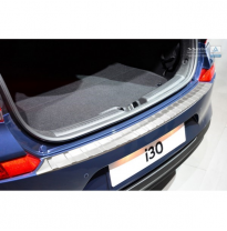 Protector Acero Paragolpes Trasero Hyundai I30 Iii (Pde) Hb 2017- 'Ribs'