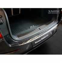 Protector acero paragolpes trasero BMW X4 (G02) 2018- 'Ribs'
