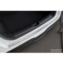 Protector de parachoques trasero de acero inoxidable apto para MG MG4 2022- 'British Flag'