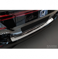 Protector de parachoques trasero de acero inoxidable adecuado para Honda Civic XI HB 2022- &#039;Ribs