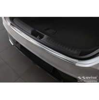 Protector de parachoques trasero de acero inoxidable apto para Mercedes GLC II Coupé (C254) 2023-