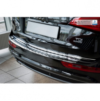 Protector cromado acero paragolpes trasero Audi Q5 2008-2012 &amp; 2012- 'Ribs'