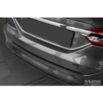 Protector de parachoques trasero de acero inoxidable negro adecuado para Ford Mondeo V Hatchback / Sedan 2014-2019 y FL 2019- &#039;R