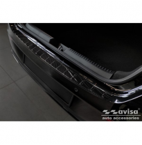 Protector De Parachoques Trasero De Carbono Real 3d Valido Para Mercedes Cla Ii (X118) Shooting Brake 2019- &#039;Ribs&#039;