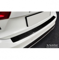 Protector De Parachoques Trasero De Carbono Real 3d Valido Para Ford Focus Hatchback 5 Puertas 2018- &#039;Ribs&#039;