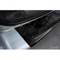 Protector De Paragolpes Trasero Carbono 3d Real Para Peugeot 508 I Sw 2011-2014 Y Facelift 2014-2018 &#039;Ribs&#039;