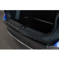 Protector De Paragolpes Trasero Carbono 3d Real Para Hyundai Bayon 2021- &#039;Ribs&#039;