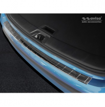 Protector De Paragolpes Acero Inox Negro Nissan Qashqai Ii Facelift 2017- &#039;Ribs&#039;