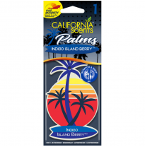Ambientador California Scents Palm Tree - Indigo Island Berry - 1 Pieza