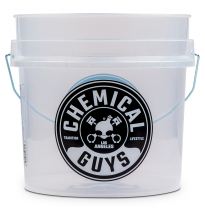 Cubo para detalles ultratransparente de alta resistencia Chemical Guys (16 l)
