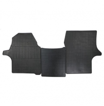 Alfombrillas De Goma Validas Para Hyundai H350 2015- (3-Piezas + Fixing System)