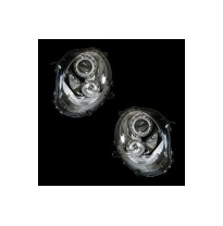 Angel Eyes Mini R55-R57 2006-2010 Chrome