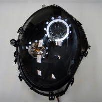Angel Eyes Bmw New Mini R55-R57 2006-2010 Black