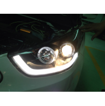 Faros Delanteros Luz Diurna Hyundai Ix35 2010- Black