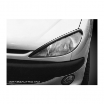 Pestañas de faro Peugeot 206 (ABS)