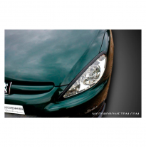 Pestañas de faro Peugeot 307 (ABS)