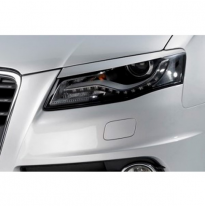 Pestañas para faros delanteros adecuados para Audi A4 (B8) 2008-2012 (ABS)