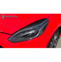 Pestañas de faros delanteros valido para Ford Fiësta VIII 2017- (ABS)