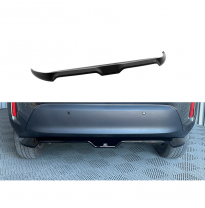 Faldón de parachoques trasero (difusor) apto para Toyota Yaris Cross 2020- (ABS negro brillante)