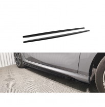 Kit de faldones laterales Motordrome V.1 para BMW Serie 1 (F70) M-Sport/M135 2024- (ABS negro brillante)