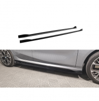 Kit de faldones laterales Motordrome V.2 para BMW Serie 1 (F70) M-Sport/M135 2024- (ABS negro brillante)