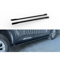 Faldones laterales para Toyota Yaris Cross 2020- (ABS negro brillante)