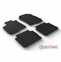 Alfombrillas De Goma Especificas Honda Cr-V 9/2018- (T Profile 4-Pieces + Mounting Clips)