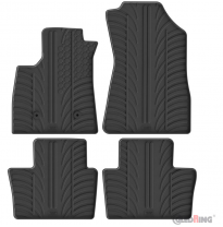 Juego de alfombrillas de goma para Renault Austral-e E-Tech Hybrid 2022- (perfil T 4 piezas)