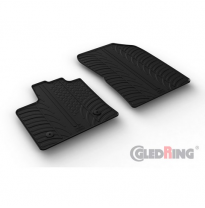 Juego De Alfombrillas Goma Valido Para Renault Express Cargo 2021- (Perfil T 2 Piezas)