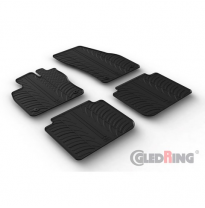 Juego De Alfombrillas De Goma  Seat Tarraco 2019- (Perfil En T De 4 Piezas + Clips De Montaje)