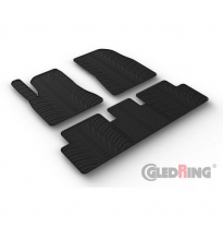 Juego De Alfombrillas Goma Valido Para Tesla Model 3 12/2020- (Perfil T 5 Piezas)